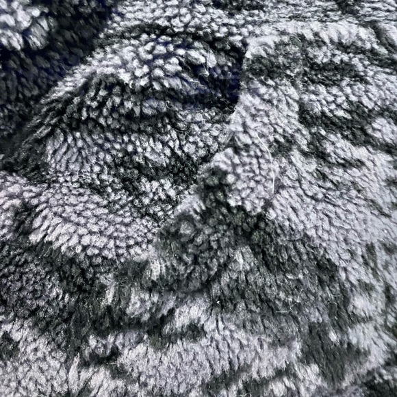 lululemon athletica Womens Oversized Fleece Sweater Dark Carbon Black Med Large - Picture 10 of 12